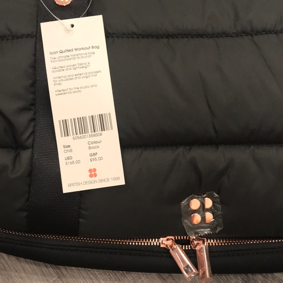 Sweaty Betty Bags One Day Salesweaty Betty Icon Luxe Gym Bag Poshmark